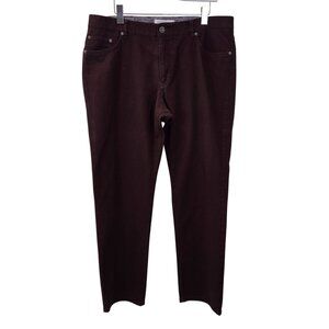 BRAX Feel Good Cooper Fancy Textured Casual Pants Size 38x32